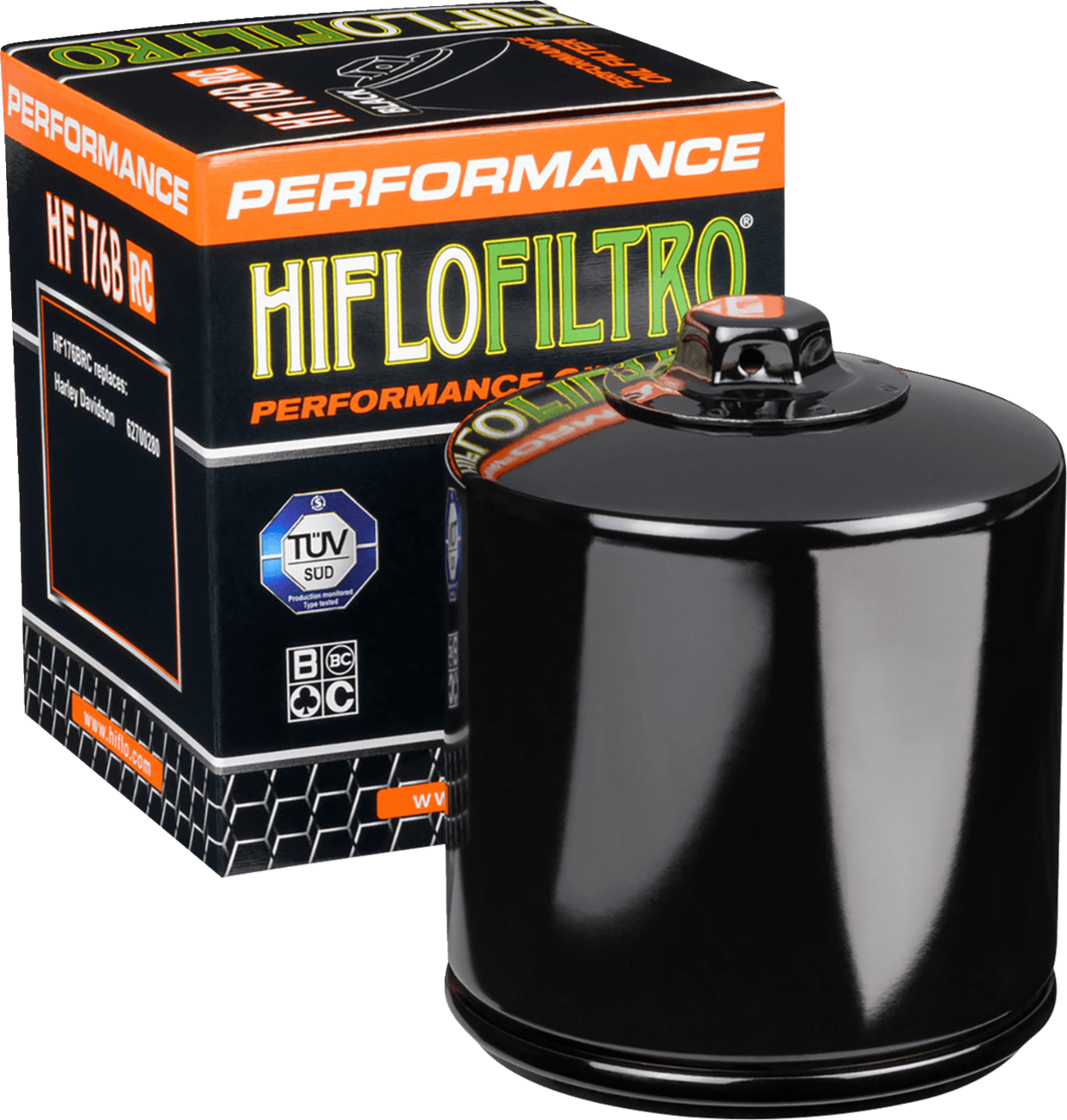 HIFLOFILTRO 0712-0678 Performance Oil Filter - Black