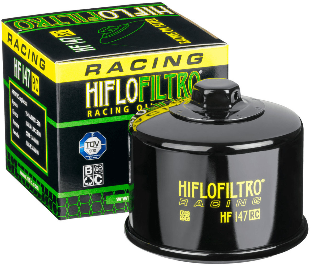HIFLOFILTRO 0712-0679 Racing Oil Filter - Black