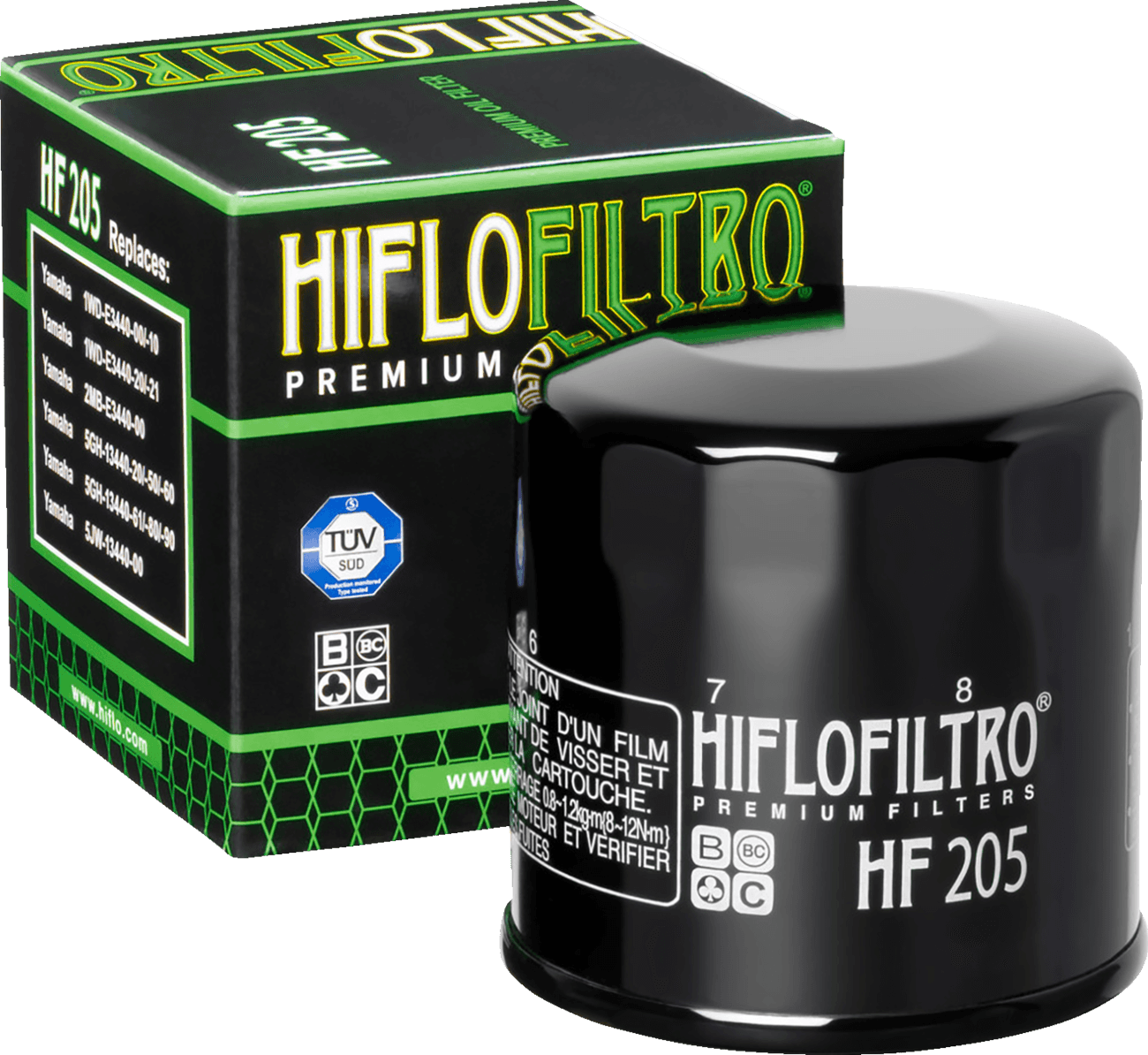 HIFLOFILTRO 07120693 Oil Filter - Black