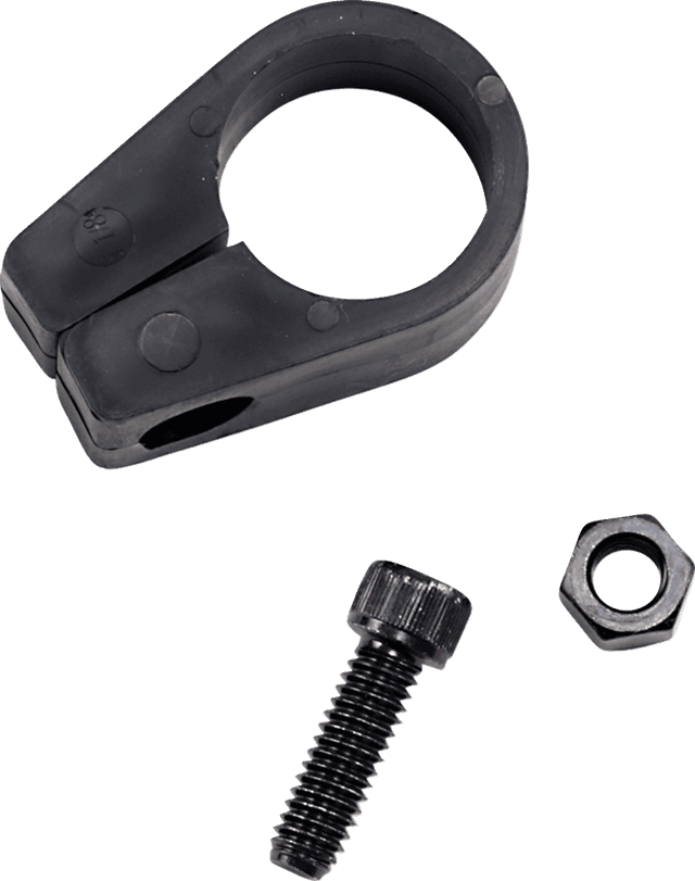 JAGG OIL COOLERS 0713-0237 Frame Clamp - Black - 1-1/8"