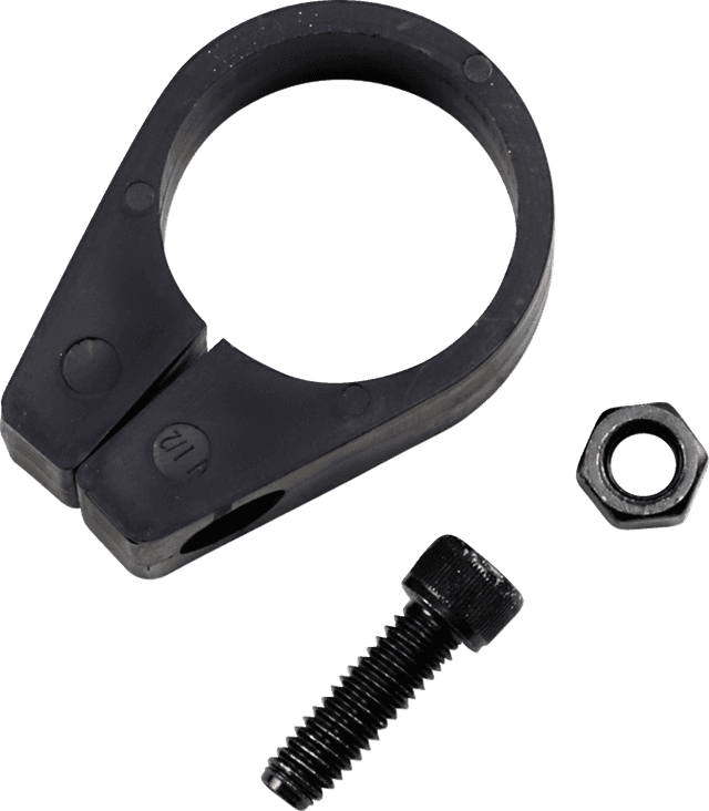 JAGG OIL COOLERS 0713-0240 Frame Clamp - Black - 1-1/2"