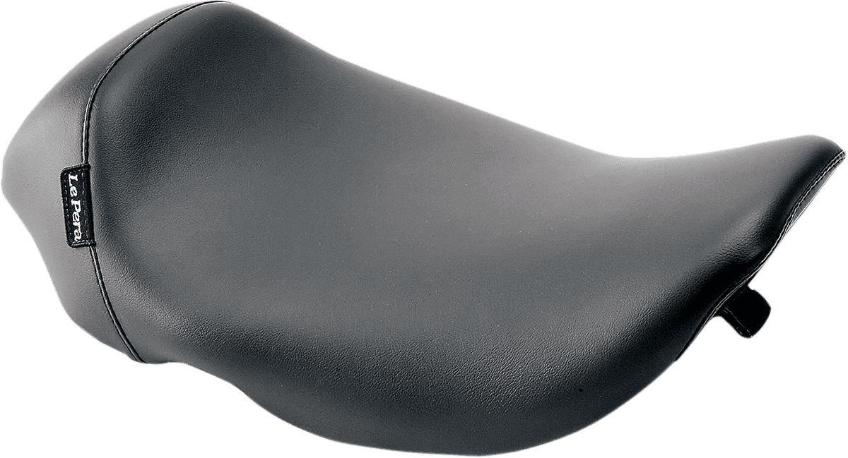 LE PERA 0801-0196 Bare Bones Solo Seat - Smooth - Black - FL '02-'07