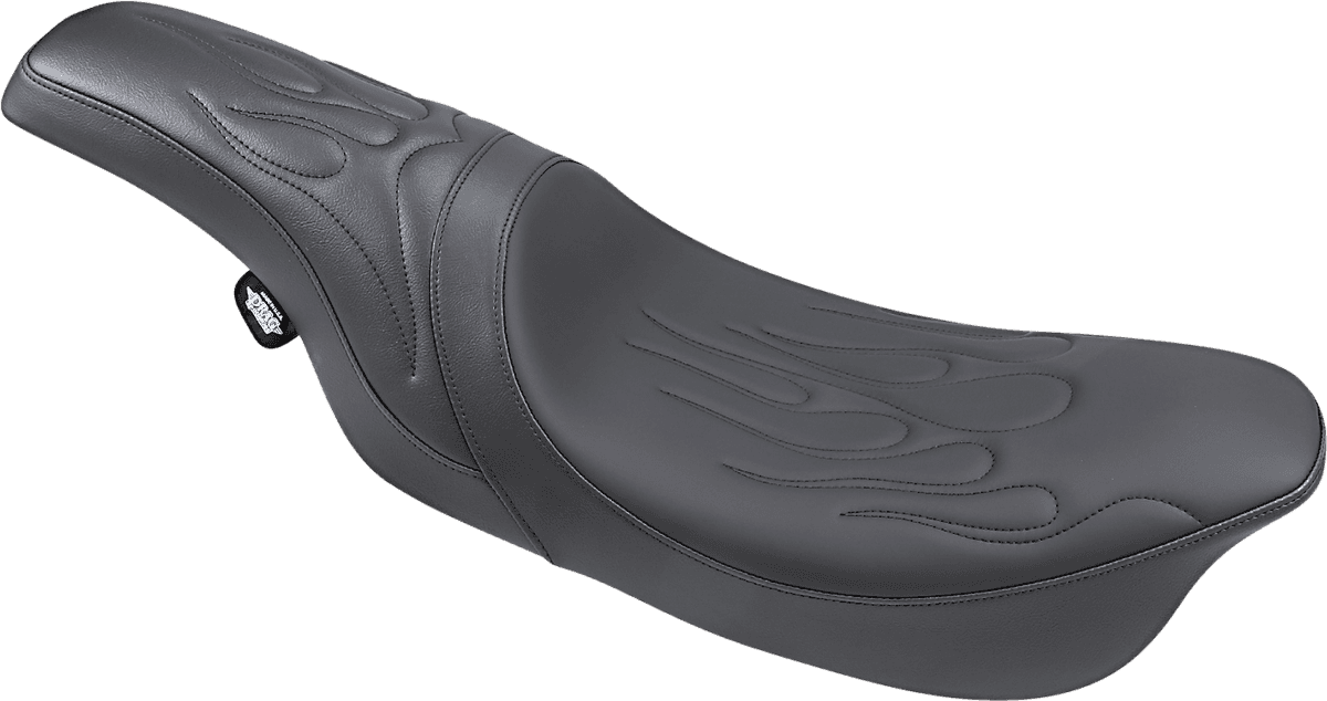 DRAG SPECIALTIES SEATS 0801-0213 Predator Seat - Flame Stitched - FLHR/FLHX '97-'07