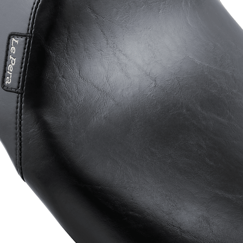 LE PERA 0801-0374 Bare Bones Solo Seat - Smooth - Black - FL '08-'23 — image 3 of 5