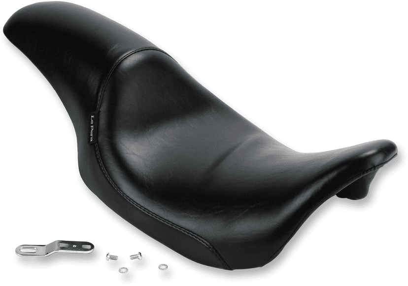 LE PERA 0801-0376 Silhouette Full-Length Seat - Smooth - Black - FL '08-'23 — image 1 of 2