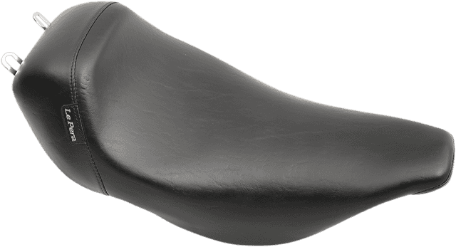 LE PERA 0801-0507 Bare Bones Solo Seat - Smooth - Black - FLT '02-'07