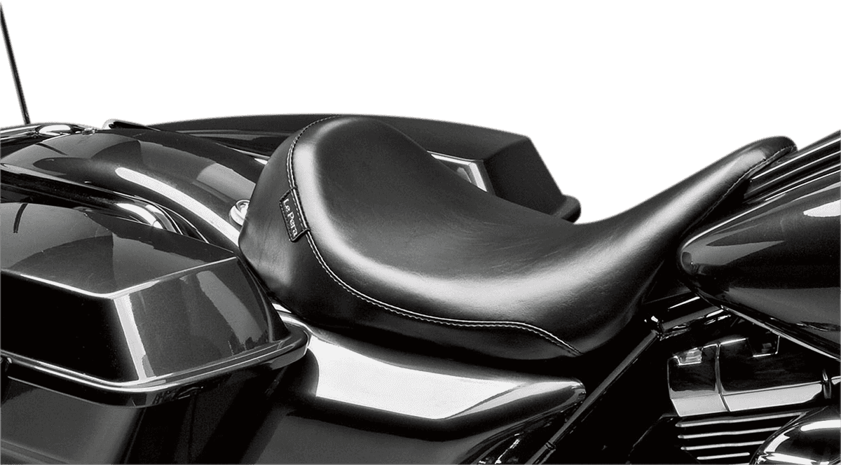 LE PERA 0801-0580 Silhouette Solo Seat - Smooth - Black - FL '08-'23
