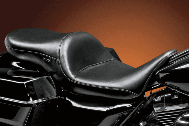 LE PERA 0801-0607 Maverick Seat - without Backrest - Smooth - Black - FL '08-'23