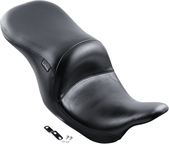 LE PERA 0801-0712 Maverick Up-Front Seat - Without Backrest - Smooth - Black - FL '08-'23 — image 2 of 5