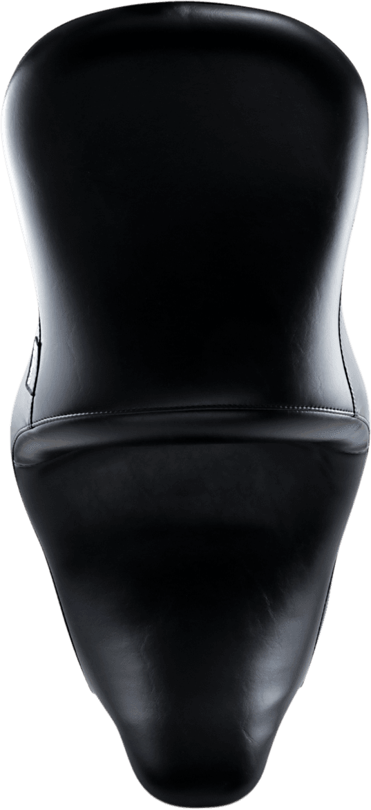 LE PERA 0801-0712 Maverick Up-Front Seat - Without Backrest - Smooth - Black - FL '08-'23 — image 4 of 5