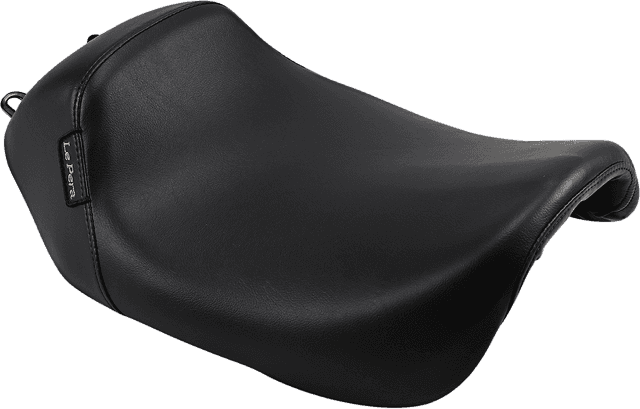 LE PERA 0801-0849 Bare Bones Solo Seat - Smooth - Black - FL '08-'23 — image 1 of 3