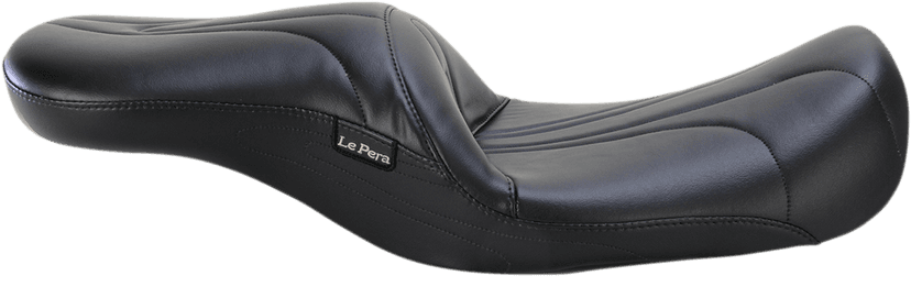 LE PERA 0801-0852 Sorrento 2-Up Seat - Stitched - Black - FL '08-'23 — image 1 of 2
