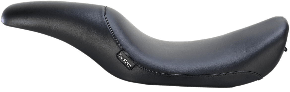 LE PERA 0801-0854 Silhouette Full-Length Seat - Smooth - Black - FL '02-'07