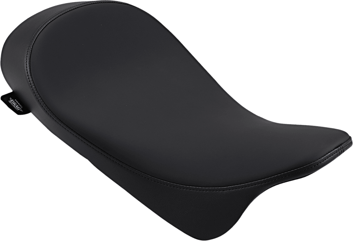 DRAG SPECIALTIES SEATS 0801-0870 Low Solo Seat - Solar Leather - Smooth - FL '08-'23