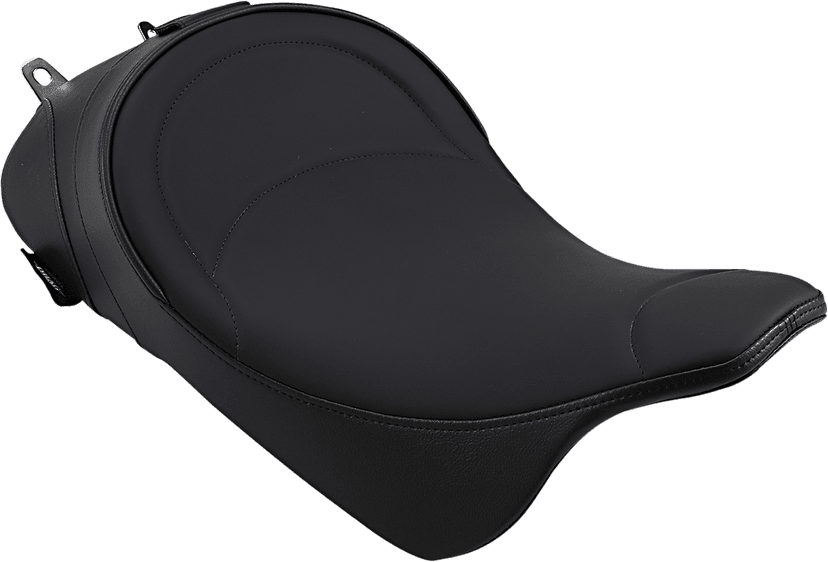DRAG SPECIALTIES SEATS 0801-0886 Solo Seat - Mild Stitched - Driver Backrest - FL '08-'23 — image 1 of 6