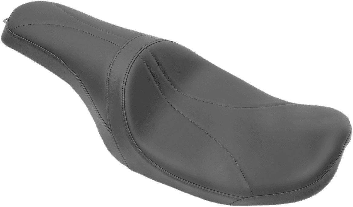 DRAG SPECIALTIES SEATS 0801-0974 Predator Seat - Mild Stitched - Yaffe Razor Gas Tank - FL '10-'23