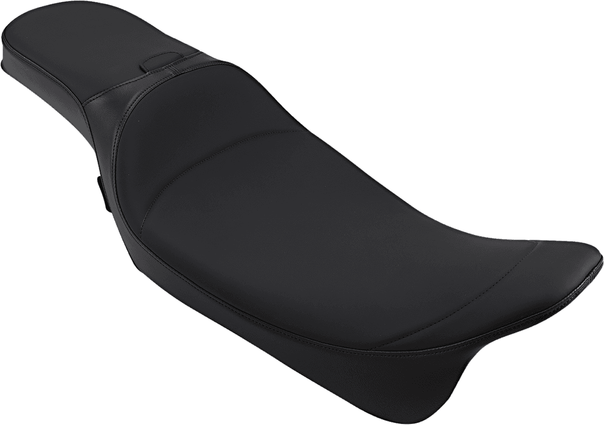 DRAG SPECIALTIES SEATS 0801-1005 Extended Reach Predator Seat - Mild Stitched - Backrest Recepticle - FL '08-'24