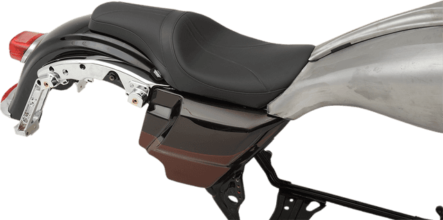 DRAG SPECIALTIES SEATS 0801-1073 Predator Seat - Mild Stitched - Yaffe Gas Tank - FL '08-'23 — image 2 of 5