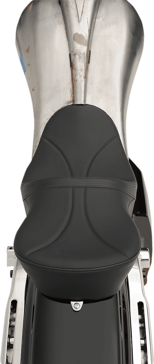 DRAG SPECIALTIES SEATS 0801-1075 Low Touring Seat - Solar Reflective - Mild Stitched - Razorback Tanks - FL '08-'23 — image 5 of 7