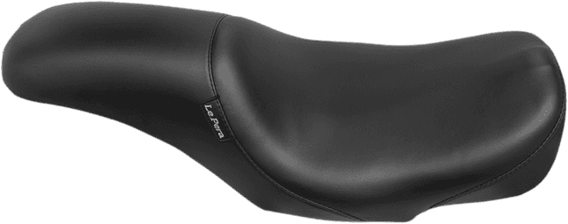 LE PERA 0801-1118 Silhouette Full-Length Seat - Smooth - Black - FL '08-'23