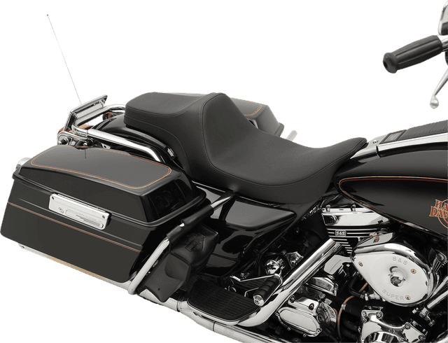 DRAG SPECIALTIES SEATS 0801-1128 Predator III Seat - Smooth - FLHR/FLHX '99-'07 — image 3 of 4