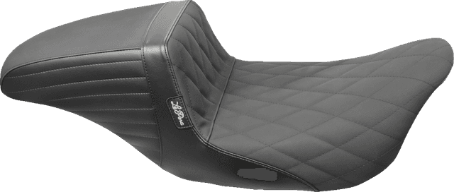 LE PERA 0801-1144 Kickflip Seat - Diamond w/ Gripp Tape - Black - FL '08-'23