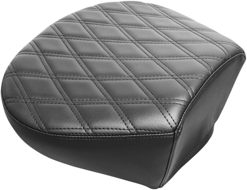 LE PERA 0801-1210 Monterey Sport Pillion Pad - Double Diamond - Black - FL '08-'23