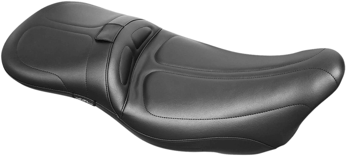 LE PERA 0801-1215 Maverick Daddy Long Legs Seat - Black - Stitched - FL '08-'23