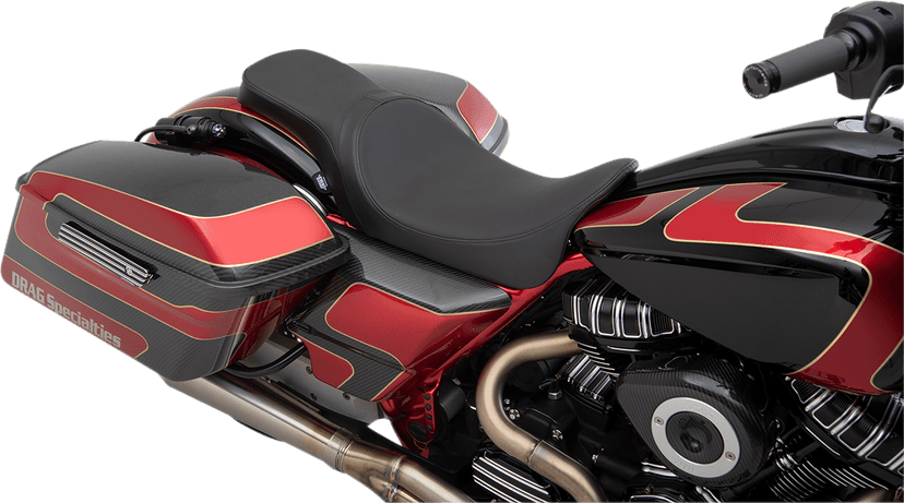 DRAG SPECIALTIES SEATS 0801-1269 Predator 2-Up Seat - Smooth - FL '08-'23 — image 3 of 3