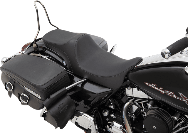 DRAG SPECIALTIES SEATS 0801-1303 Predator III 2-Up Seat - Smooth - FL '08-'23