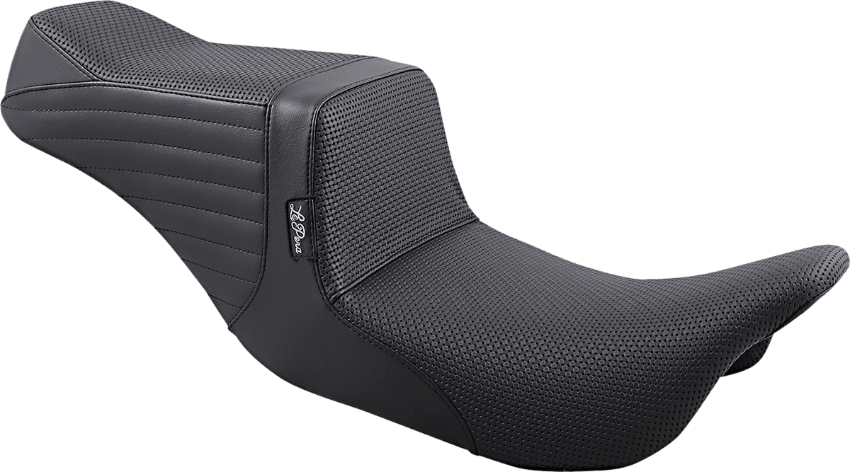 LE PERA 0801-1314 Tailwhip Seat - Basketweave - Black - FL '08-'23