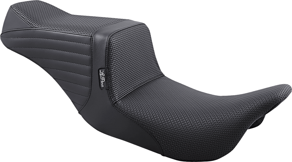 LE PERA 0801-1314 Tailwhip Seat - Basketweave - Black - FL '08-'23