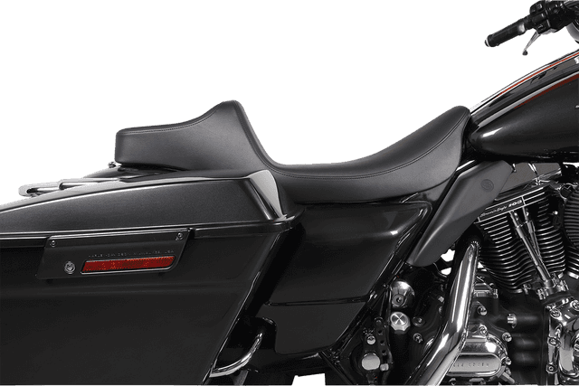 DRAG SPECIALTIES SEATS 0801-1368 Extended Reach Predator III Seat - Smooth - Black - FL '99-'07 — image 6 of 6