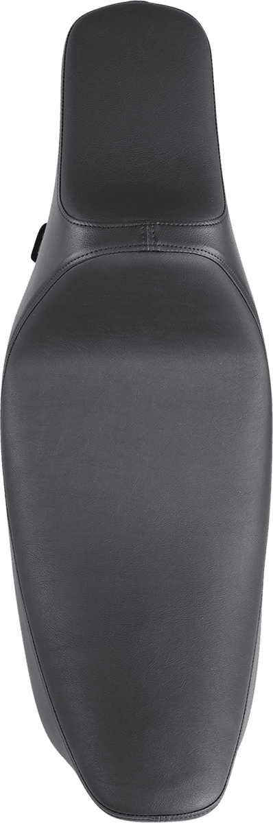 DRAG SPECIALTIES SEATS 0801-1368 Extended Reach Predator III Seat - Smooth - Black - FL '99-'07 — image 2 of 6