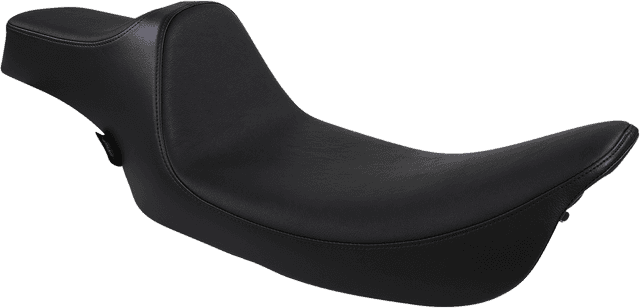 DRAG SPECIALTIES SEATS 0801-1368 Extended Reach Predator III Seat - Smooth - Black - FL '99-'07 — image 1 of 6