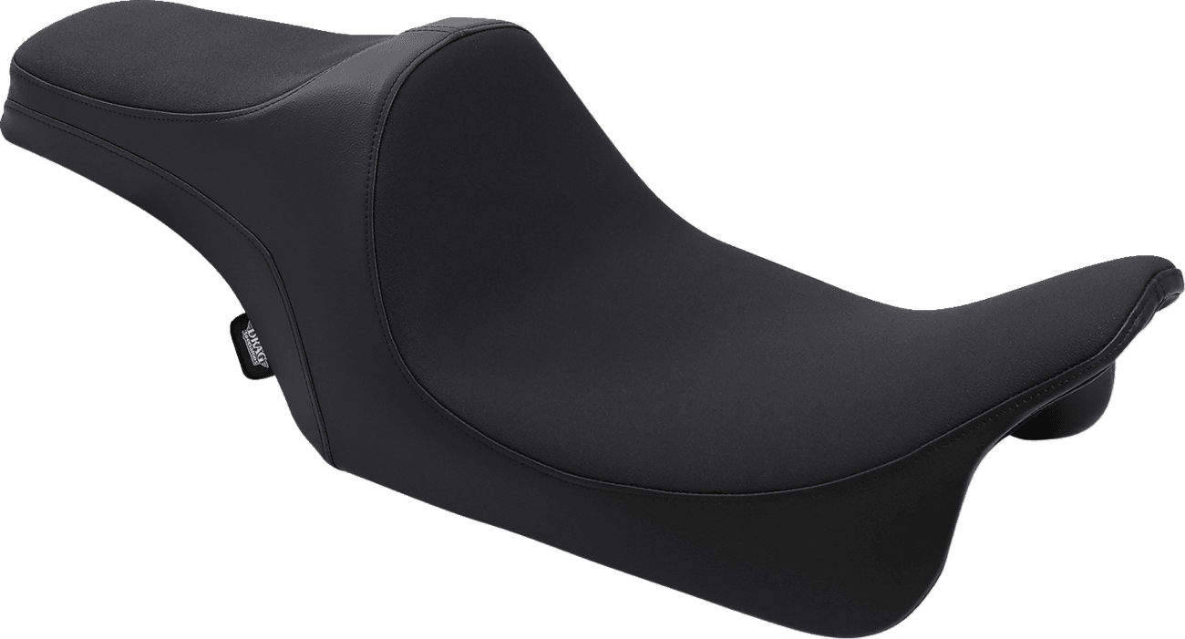 DRAG SPECIALTIES SEATS 0801-1436 Predator III Slip Stop™ Seat - Smooth - Black - FLH/FLT '08-'23