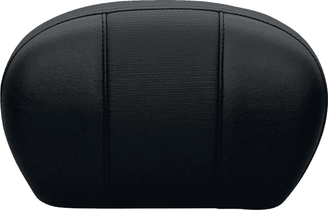 LE PERA 0801-1446 Sissy Bar Pad - Large - GT 3/HR 3 Inlay - Dull Black