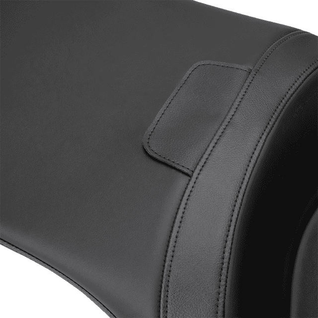 DRAG SPECIALTIES SEATS 0801-1485 Freedom Seat - Solar Leather - Black - Smooth - FLH '09-'23 — image 2 of 4