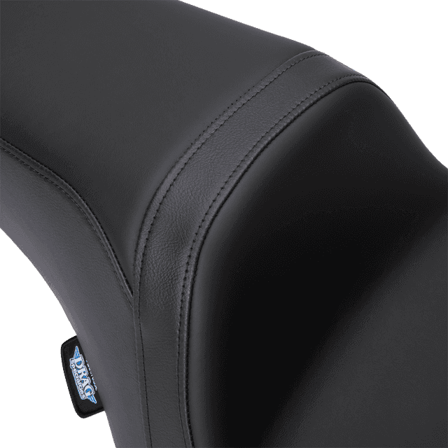 DRAG SPECIALTIES SEATS 0801-1493 Predator 1Up Seat - Solar Leather - Black - Smooth - FLH '08-'23 — image 4 of 4