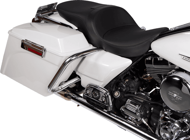 DRAG SPECIALTIES SEATS 0801-1503 Freedom Seat - Vinyl - Smooth - FLH '97-'07 — image 4 of 4