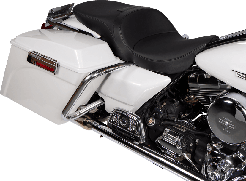 DRAG SPECIALTIES SEATS 0801-1503 Freedom Seat - Vinyl - Smooth - FLH '97-'07 — image 4 of 4