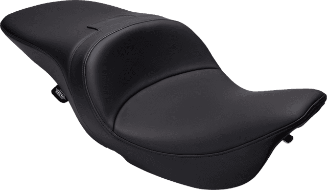 DRAG SPECIALTIES SEATS 0801-1508 Freedom Seat - Solar Leather - Black - FLH '97-'07 — image 1 of 5