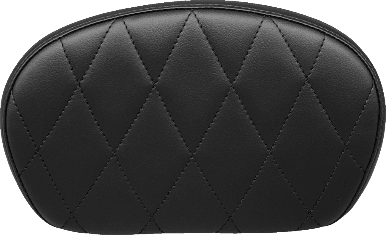 LE PERA 0801-1513 Sissy Bar Pad - Medium - Diamond - Dull Black