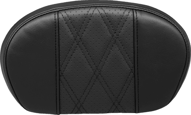 LE PERA 0801-1516 Sissy Bar Pad - Medium - GT2/HR2 - Perforated Black