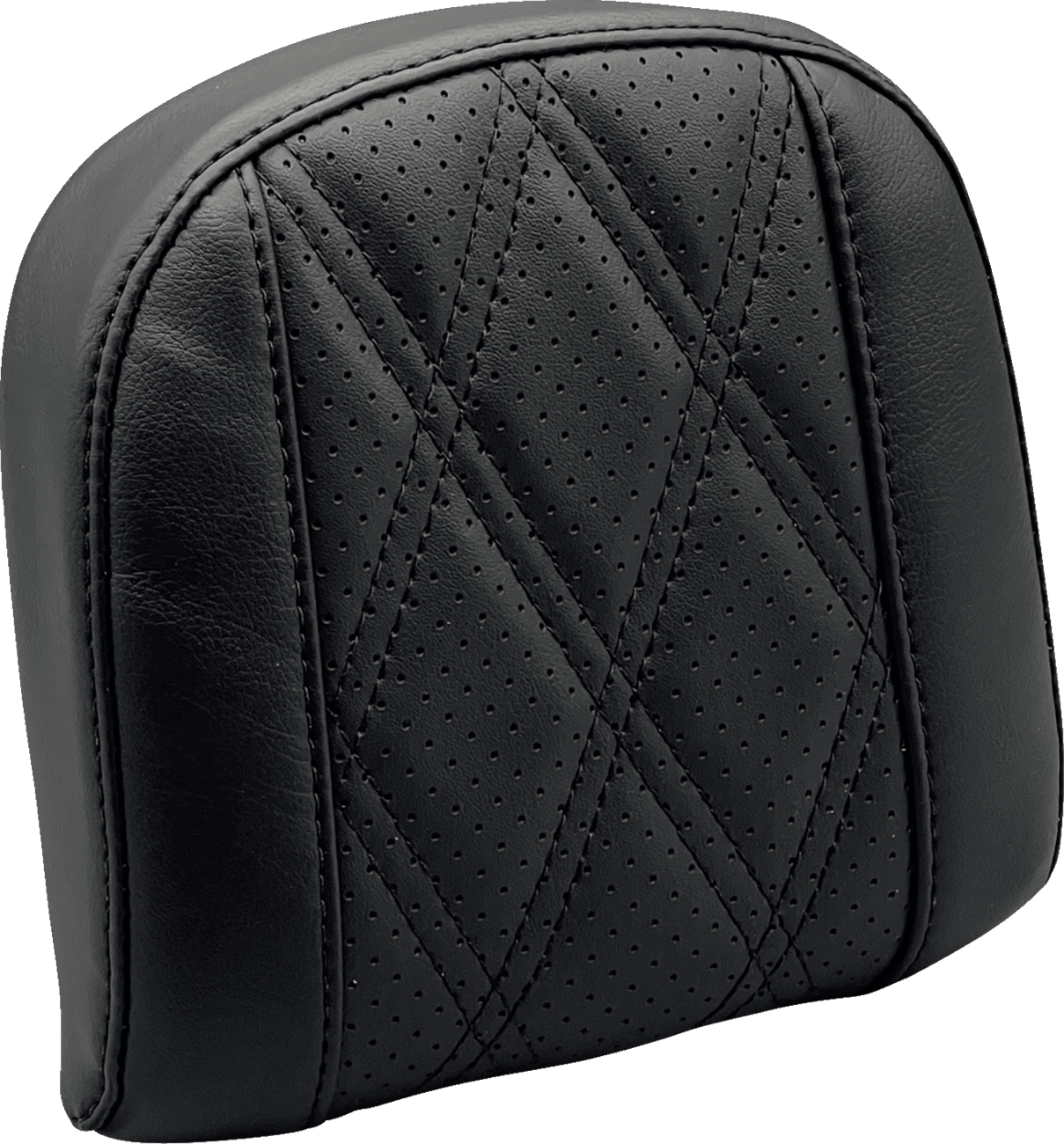LE PERA 0801-1528 Sissy Bar Pad - Small - GT2/HR2 - Perforated Black
