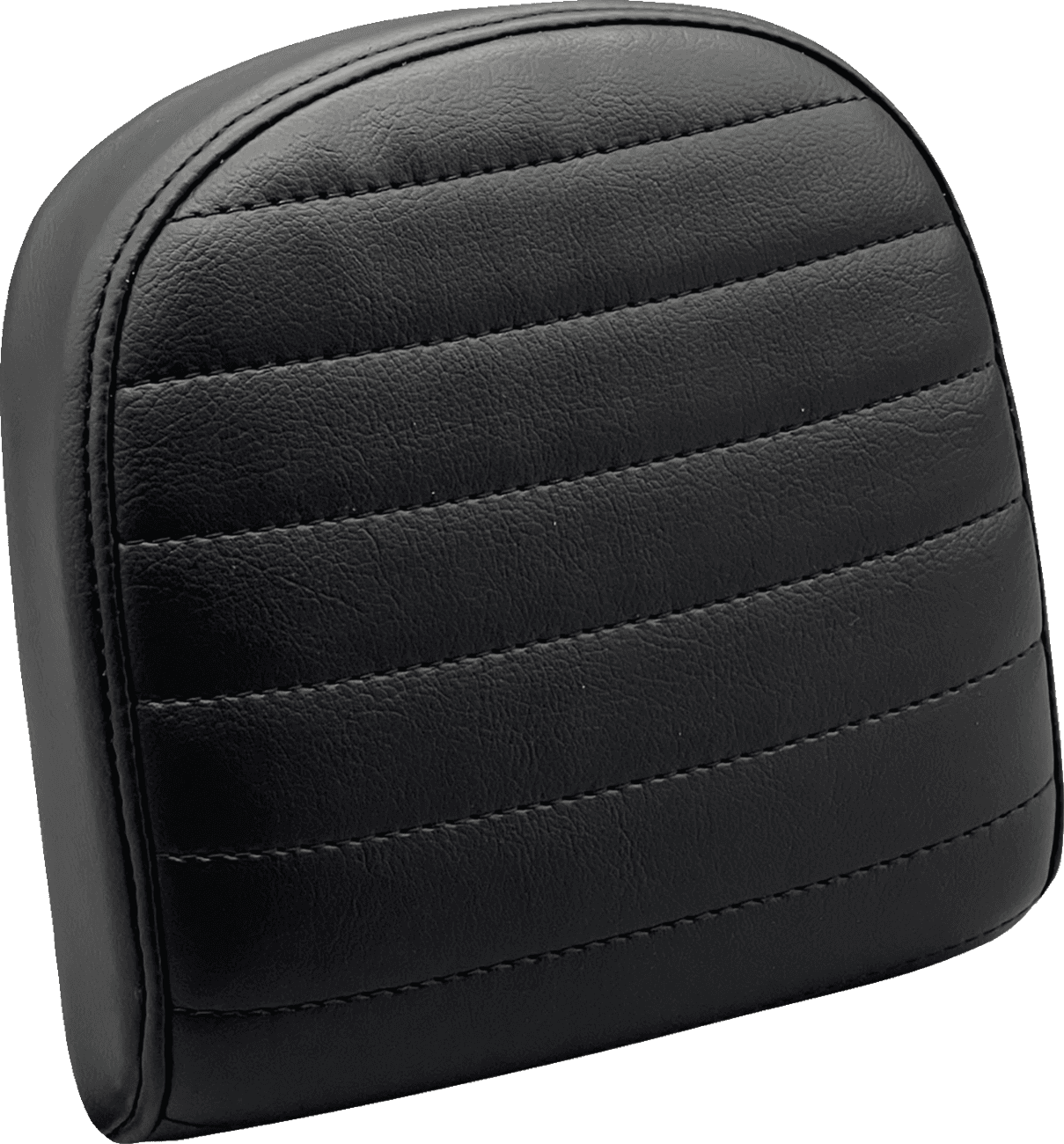 LE PERA 0801-1532 Sissy Bar Pad - Small - Pleated - Dull Black