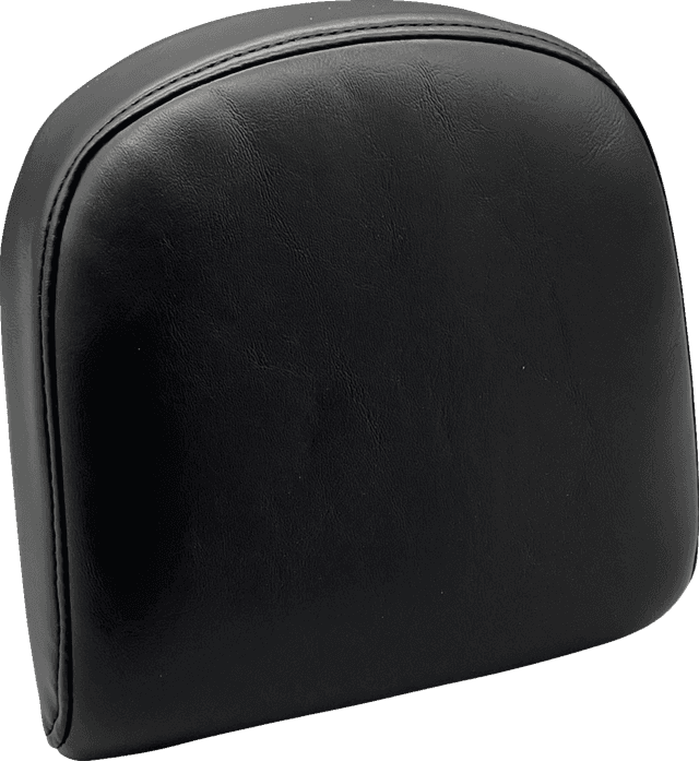 LE PERA 0801-1534 Sissy Bar Pad - Small - Smooth - Shiny Black