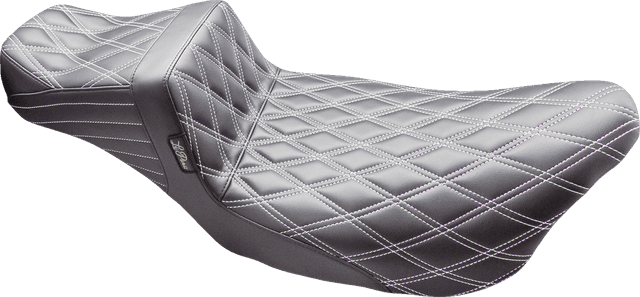 LE PERA 0801-1539 Tailwhip Daddy Long Legs Seat - Double Diamond w/ Titanium Thread - FL '08-'24