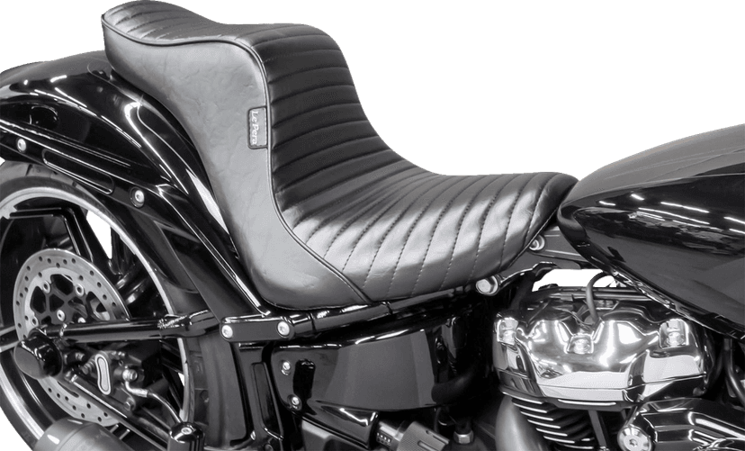 LE PERA 0801-1543 Tailwhip Daddy Long Legs Seat - Double Diamond w/ Blue Thread - FLH/FLT '08-'24 — image 2 of 2