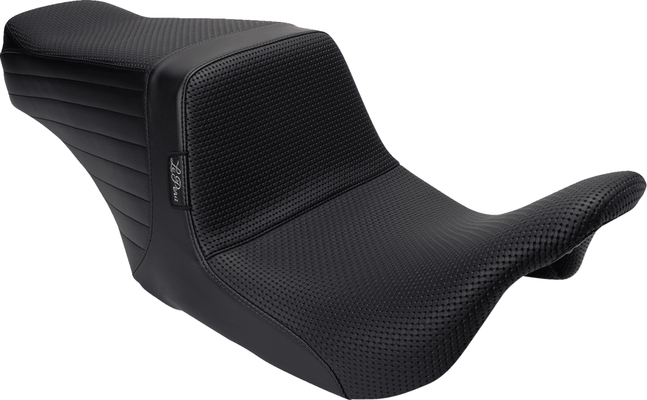 LE PERA 0801-1545 Tailwhip Up Front Seat - Basketweave - Black - FL '08-'23